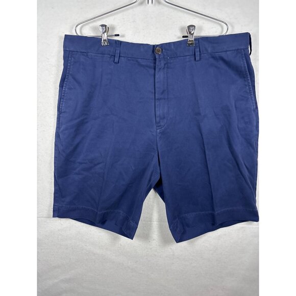 Polo Ralph Lauren Mens Navy Blue Chino Shorts Size 38x9 - Picture 1 of 12